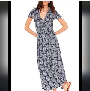 Boden Midi Dress Size 6 Nicola Jersery
